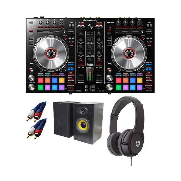 Pioneer DJ(パイオニア) / DDJ-SR2 激安定番Bセット 【スピーカー欠品中:後日発送となります(納期未定)】 5大特典セット