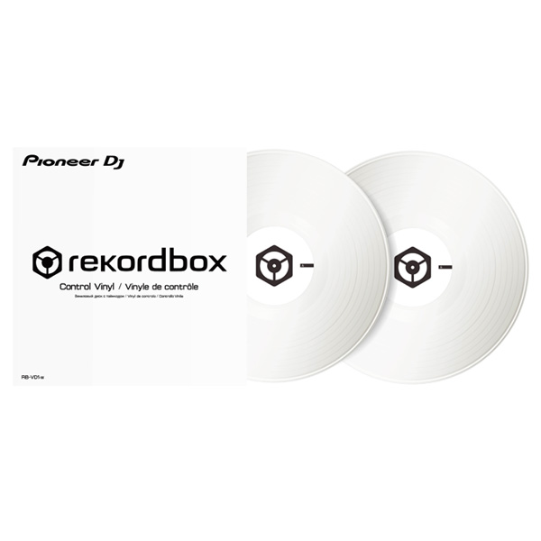 Pioneer DJ(パイオニア) / RB-VD1-W （ホワイト） 【2枚入り】 rekordbox dvs専用 コントロールバイナル