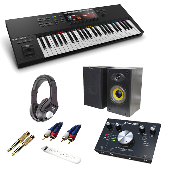 KOMPLETE KONTROL S49 MK2 / M-Track 2x2 M DTMスタートセット 4大特典セット