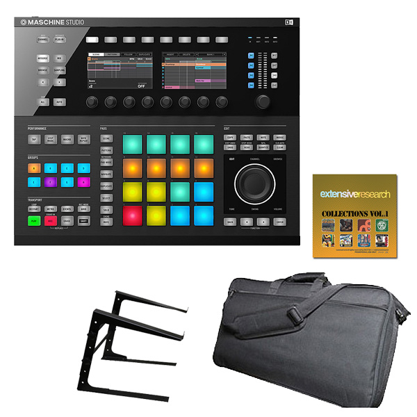 Native Instruments(ネイティブインストゥルメンツ) / MASCHINE STUDIO BLACK 【収納ケース、スタンドプレゼントキャンペーン】