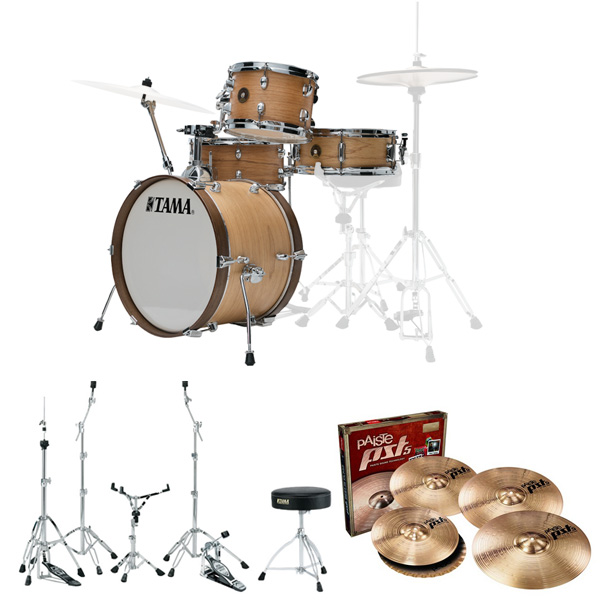 ☆限定2セット☆【シンバル・ハードウェア付きセット】TAMA(タマ) / CLUB-JAM KIT [LJL48S-SBO] COMPACT VINTAGE KIT - コンパクトドラムセット -