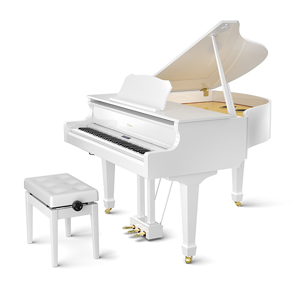 Roland(ローランド) ／ GP609-PWS - デジタルピアノ 【楽譜集・専用
