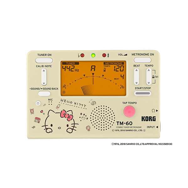 Korg(コルグ) / TM-60-SKT (ハローキティ) [チューナーメトロノーム]【5月26日発売】