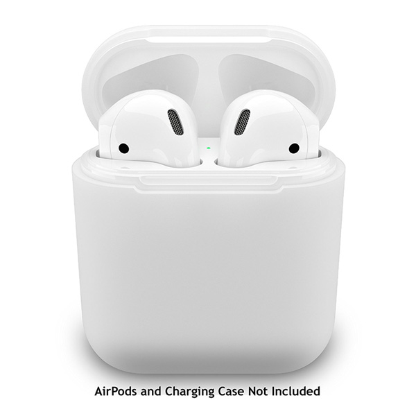 EarBuddyz / PodSkinz (White) AirPodsケース用 シリコンカバー