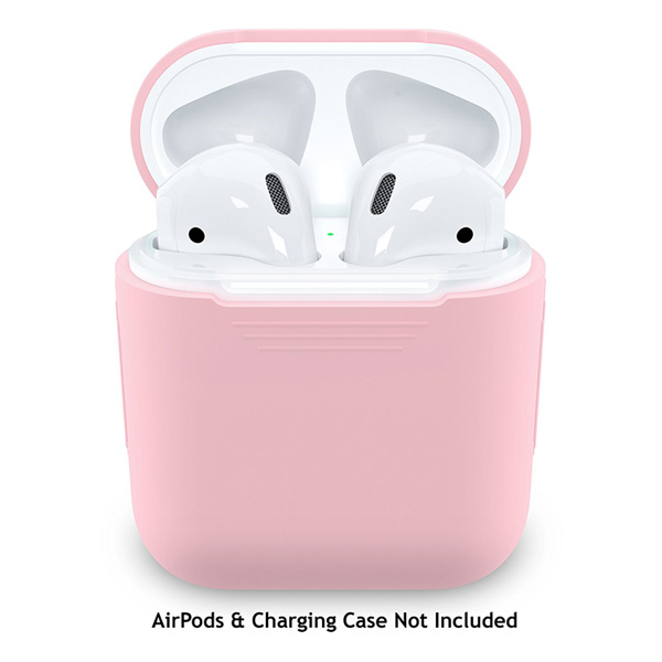 EarBuddyz / PodSkinz (Pretty in Pink) AirPodsケース用 シリコンカバー