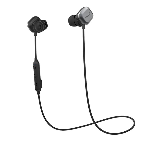 QCY / M1Pro (BLACK) Bluetooth 4.1 ワイヤレス イヤホン マグネット式電源ON/OFF 1大特典セット