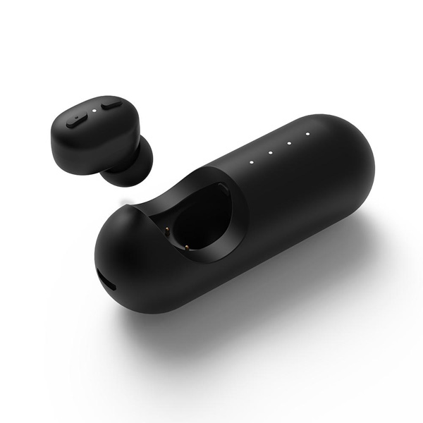 QCY / MINI1 (BLACK) - 片耳タイプ 完全ワイヤレスイヤホン - 1大特典セット