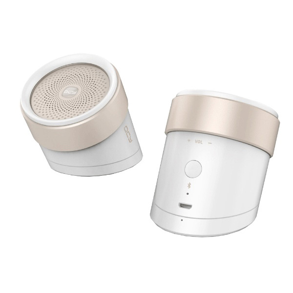 QCY / BOX1 (WHITE) - Bluetooth対応 ワイヤレススピーカー - 1大特典セット