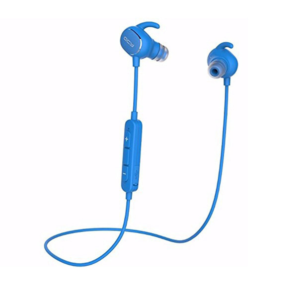 QCY / QY19 (BLUE) - スポーツ用 Bluetooth対応 ワイヤレスイヤホン - 1大特典セット