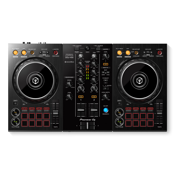 Pioneer(パイオニア) / DDJ-400 【REKORDBOX DJ 無償】- PCDJコントローラー 【9月末頃予定】