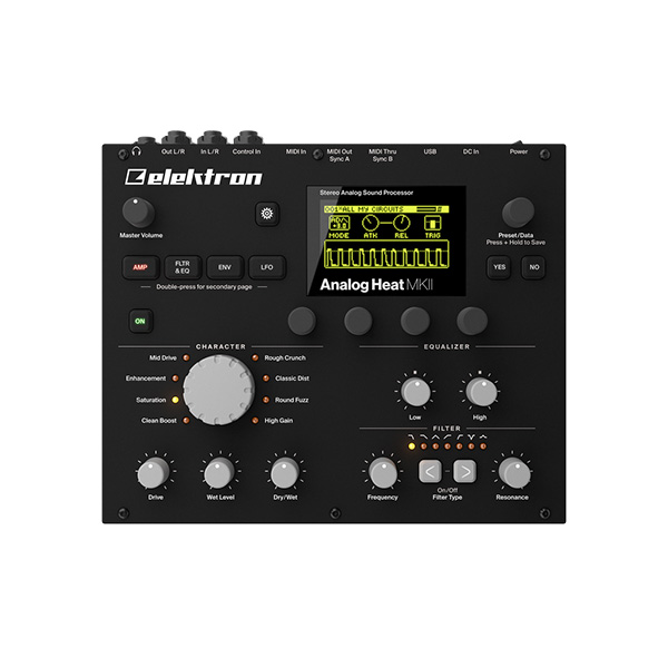 Elektron(エレクトロン) / Analog Heat Mk2 ー ステレオ・アナログ・サウンドプロセッサ -