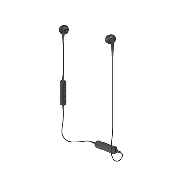 audio-technica(オーディオテクニカ) / ATH-C200BT BK ブラック - セミオープン型 ワイヤレスイヤホン -