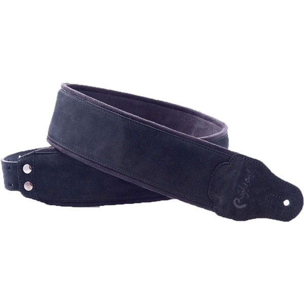 ■ご予約受付■ Righton! STRAPS(ライトオンストラップス) / SUEDE (Black) - ギターストラップ - 【納期未定】