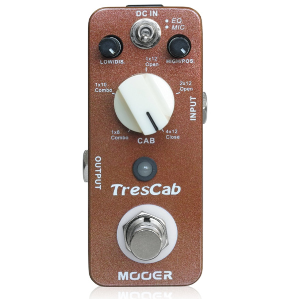 MOOER(ムーアー) / TresCab - アンプシミュレーター -　《ギターエフェクター》