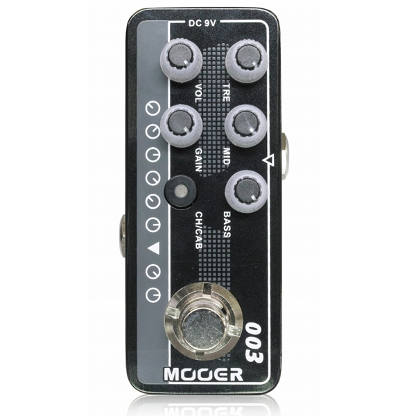 MOOER(ムーアー) / Micro Preamp 003 - アンプシミュレーター - 《ギターエフェクター》 1大特典セット