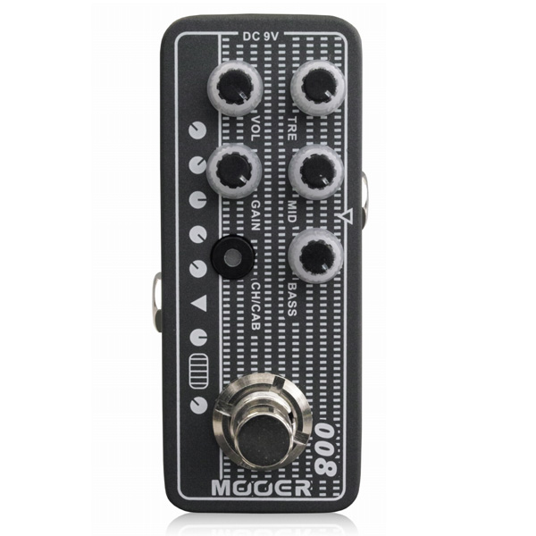 MOOER(ムーアー) / Micro Preamp 008 - アンプシミュレーター - 《ギターエフェクター》 1大特典セット