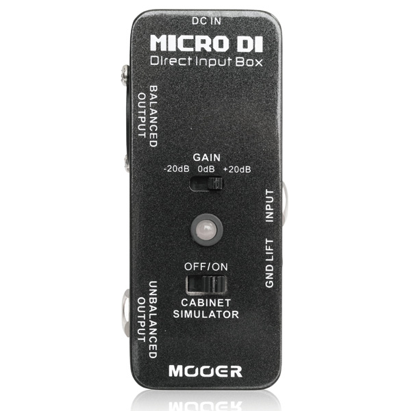 MOOER(ムーアー) / Micro DI - アクティブDI - 《ギターエフェクター》