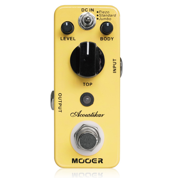 MOOER(ムーアー) / Acoustikar - アコースティックシュミレーター - 《ギターエフェクター》