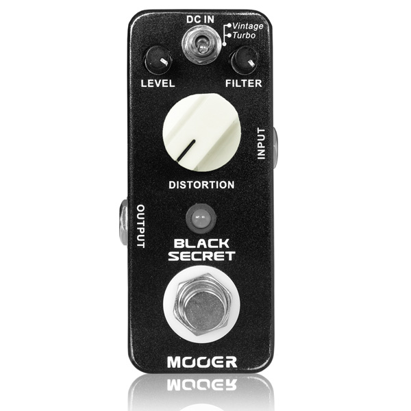 MOOER(ムーアー) / Black Secret - ディストーション - 《ギターエフェクター》