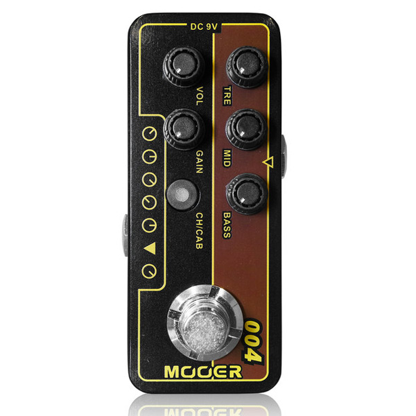 MOOER(ムーアー) / Micro Preamp 004 - アンプシミュレーター - 《ギターエフェクター》 1大特典セット
