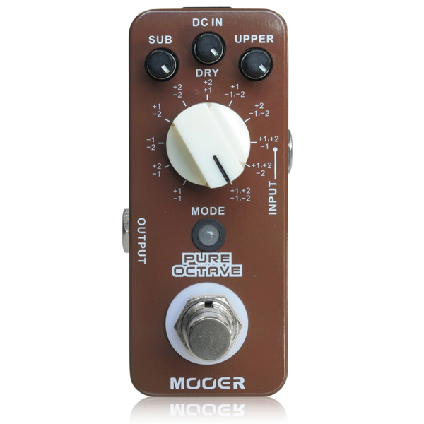 MOOER(ムーアー) / Pure Octave - オクターバー - 《ギターエフェクター》 1大特典セット