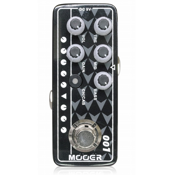MOOER(ムーアー) / Micro Preamp 001 - アンプシミュレーター - 《ギターエフェクター》 1大特典セット