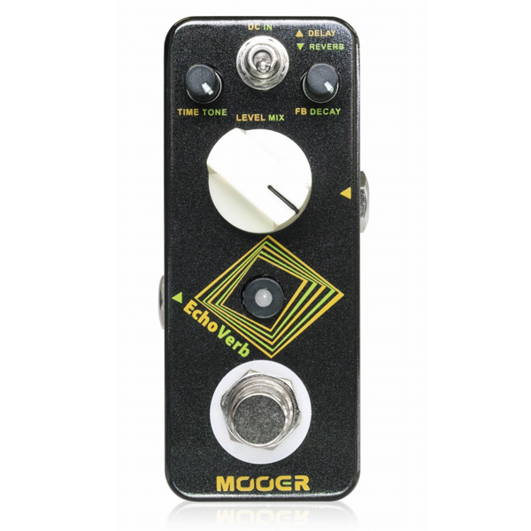 MOOER(ムーアー) / Echoverb - ディレイ・エコー・リバーブ - 《ギターエフェクター》 1大特典セット