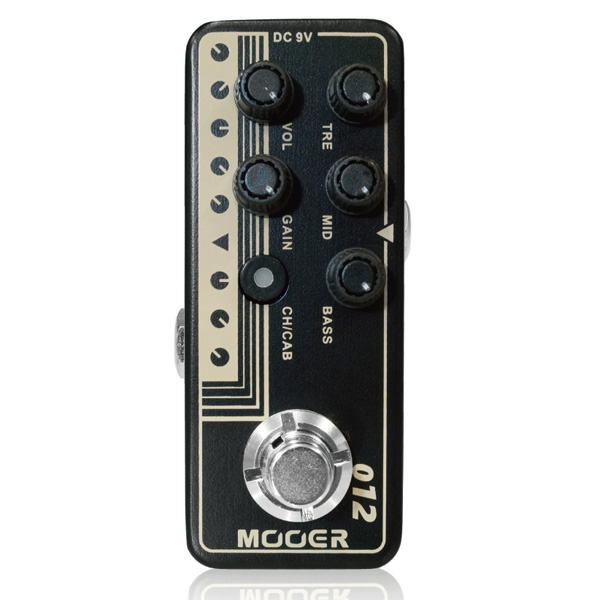 MOOER(ムーアー) / Micro Preamp 012 - アンプシミュレーター - 《ギターエフェクター》 1大特典セット