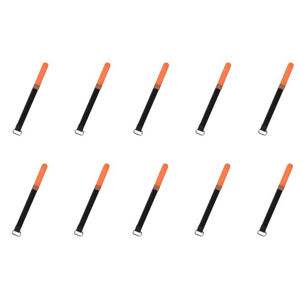 Warwick(ワーウィック) / RockBoard Cable Ties (Orange / 120 x 10mm) 【10本セット】 - ケーブルタイ -