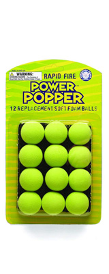 Hog Wild / Power Popper Refills (Green) スポンジ・バズーカ用ボール 【鉄砲おもちゃ】