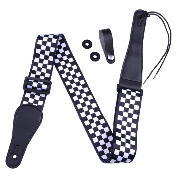 Libershine / Guitar Checkered Strap ベース ギターストラップ