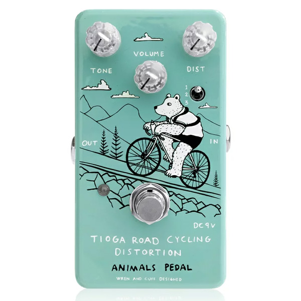 Animals Pedal / Tioga Road Cycling Distortion - ディストーション - 《ギターエフェクター》 1大特典セット