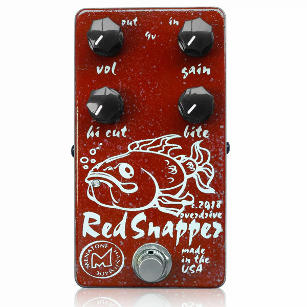 Menatone / Red Snapper 4knob - オーバードライブ - 《ギターエフェクター》 1大特典セット