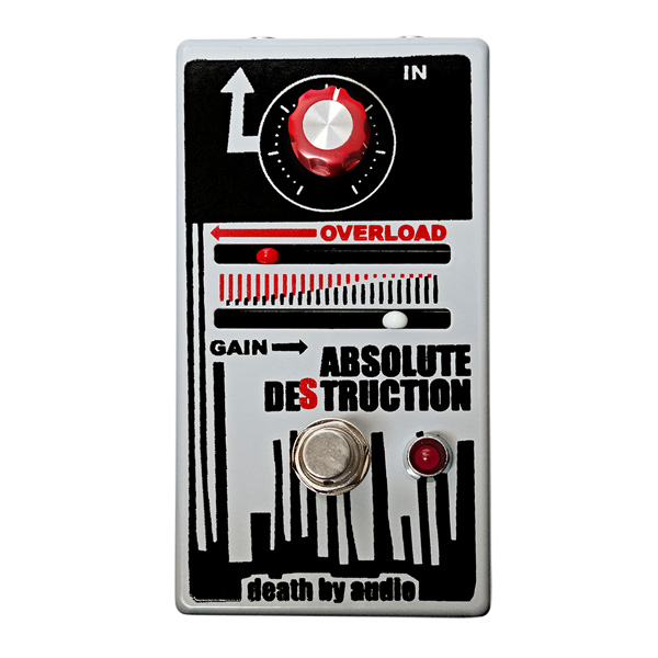 Death by Audio(デスバイオーディオ) / ABSOLUTE DESTRUCTION - ゾンビ系ノイズファズ - 《ギターエフェクター》 1大特典セット
