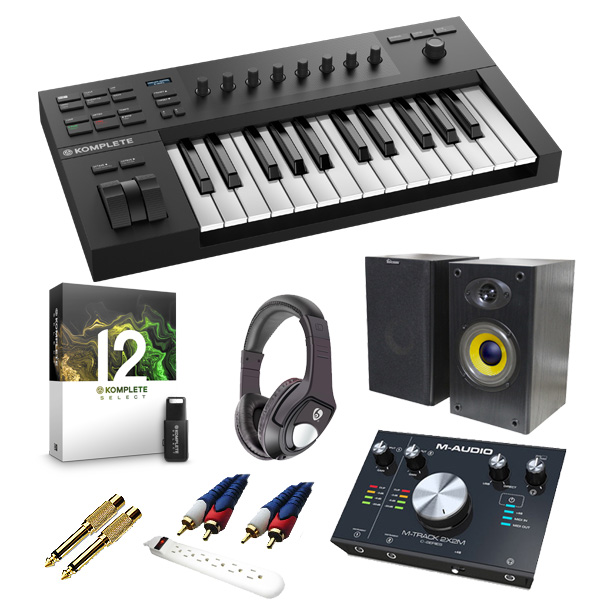 KOMPLETE KONTROL A25 / M-Track 2x2 M / KOMPLETE 12 SELECT DTMスタートセット