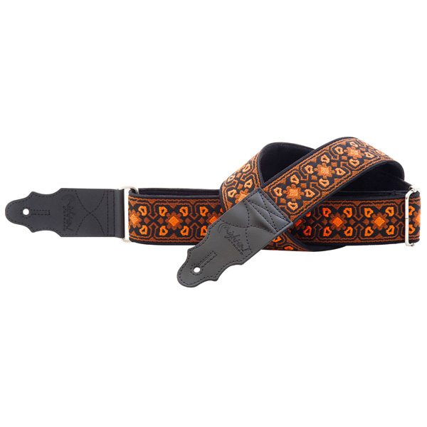 Righton! STRAPS(ライトオンストラップス) / STANDARD PLUS Series GLASTONBURY/Brown - ギターストラップ -