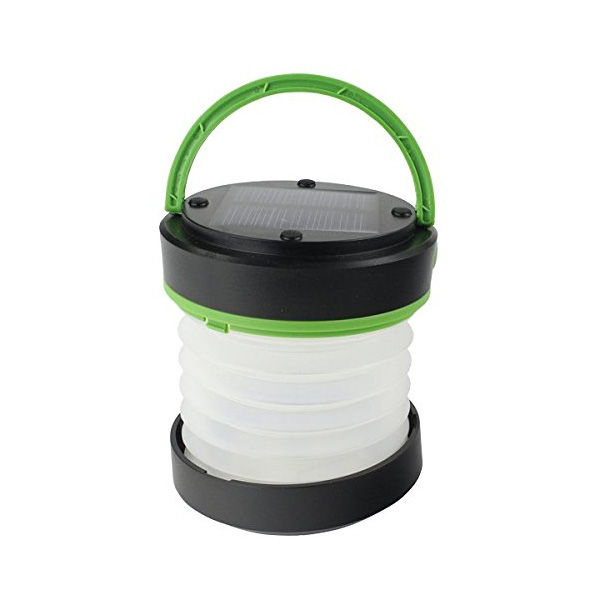 Survival Frog(サバイバルフロッグ) / Pocket Light LED Solar Camping Lantern - 折りたためる LED ソーラー ランタン 充電式 -