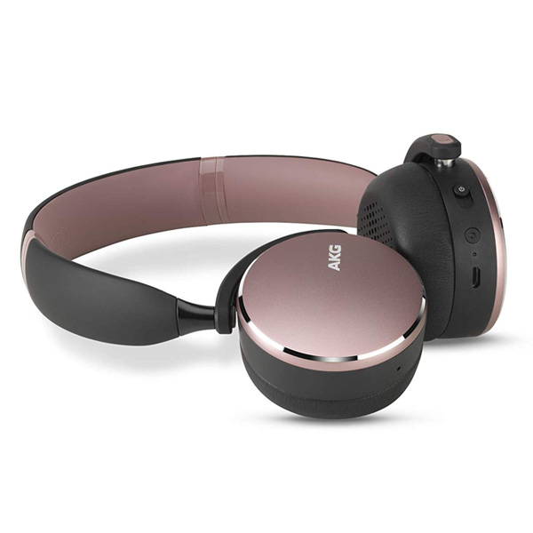 AKG(アーカーゲー) / Y500 WIRELESS (PINK) - 密閉ダイナミック型 Bluetoothワイヤレスヘッドホン - 1大特典セット