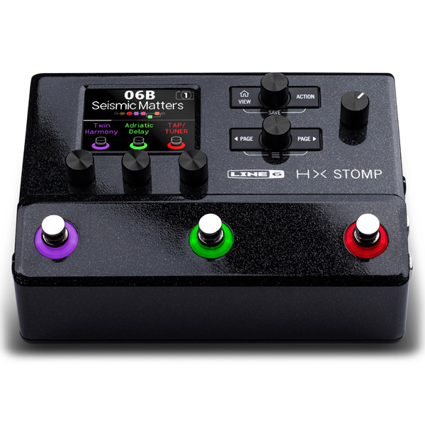 LINE6 / HX Stomp】大人気ギタープロセッサーHelixがコンパクトに進化