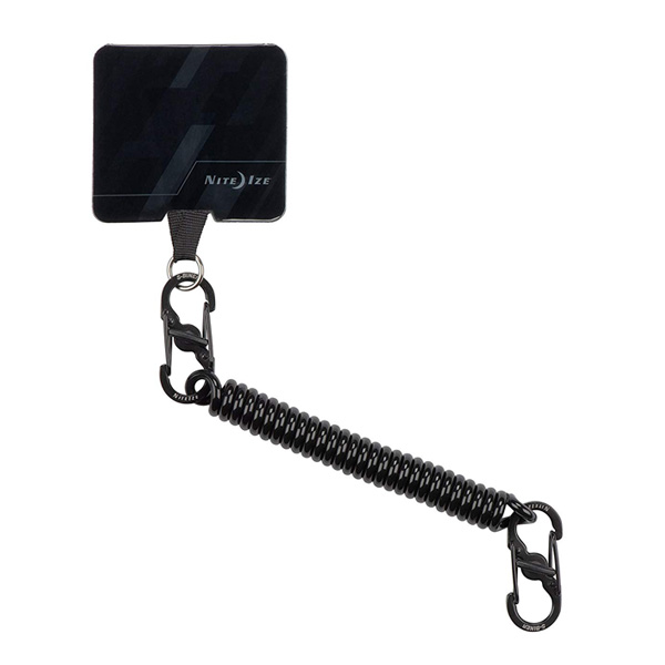 NITEIZE / HITCH - PHONE ANCHOR + TETHER (BLACK) スマートフォンアクセサリー