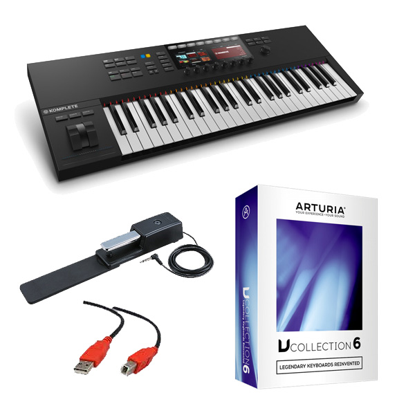 ■ご予約受付■ KOMPLETE KONTROL S49 MK2 / V COLLECTION 6 セット 2大特典セット