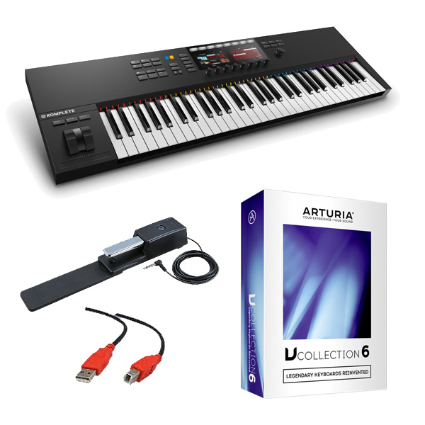 ■ご予約受付■ KOMPLETE KONTROL S61 MK2 / V COLLECTION 6 セット 2大特典セット