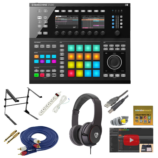 ■ご予約受付■ ■金利手数料20回まで無料■MASCHINE STUDIO / Native Instruments(ネイティブインストゥルメンツ) 激安初心者セット 12大特典セット