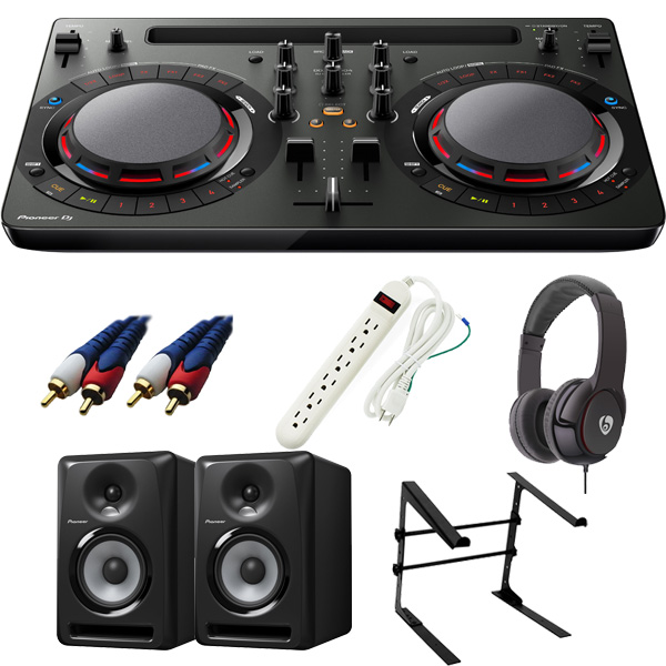 Pioneer DJ(パイオニア) / DDJ-WeGO4-K 【rekordbox dj / Virtual DJ LE無償】 S-DJ80X 激安定番Cセット 15大特典セット