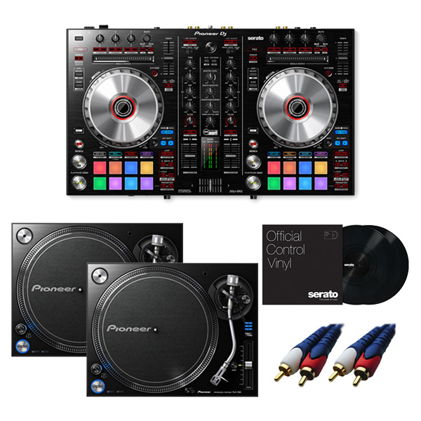 Pioneer DJ(パイオニア) / DDJ-SR2 【Serato DJ Pro+P'NT DJ無償】 PLX-1000 DVSセット 12大特典セット
