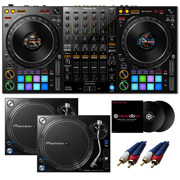 Pioneer DJ(パイオニア) / DDJ-1000 【rekordbox dj無償】 PLX-1000 DVSセット 9大特典セット