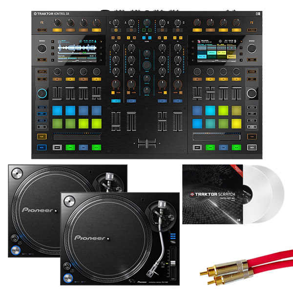 NATIVE INSTRUMENTS / TRAKTOR KONTROL S8 【TRAKTOR PRO 3無償】 PLX-1000 DVSセット 8大特典セット