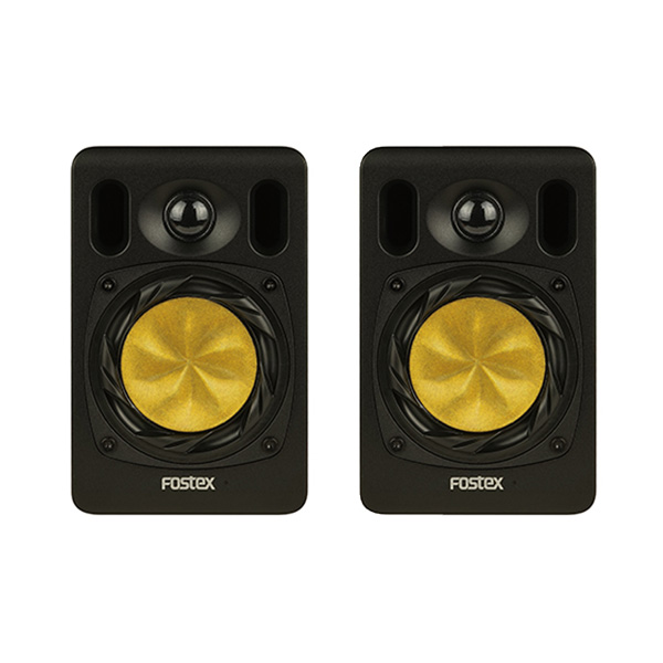 Fostex(フォステックス) / NF04R - 4インチHR形状ウーハー搭載 アクティブスピーカー - 2台セット 1大特典セット