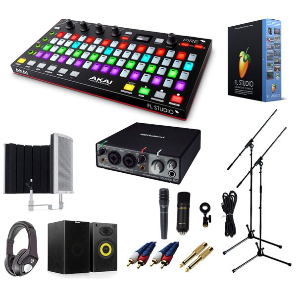 ■ご予約受付■ Image-Line(イメージライン) / FL Studio 20 Signature 【通常版】 & Akai(アカイ) / FIREスピーカーセットC 【次回入荷未定】 7大特典セット