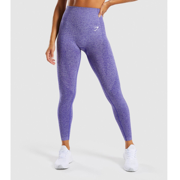 Gymshark(ジムシャーク) / Vital Seamless High Waist Leggings (INDIGO MARL XSサイズ) - レギンス ジム ヨガ ダンス ワークアウト - 《芸能人愛用》